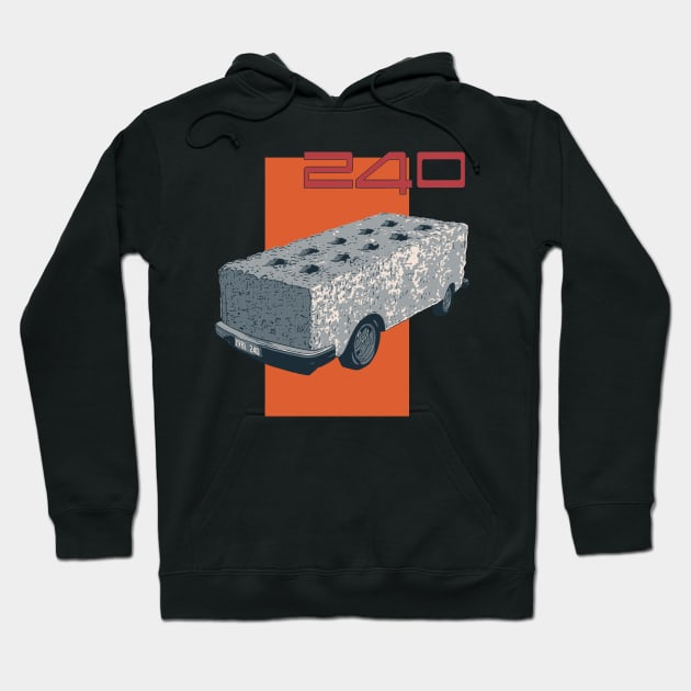 Brick 240 Hoodie by Joshessel